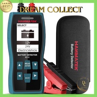 HANMATEK Battery Tester, 12V/24V Battery Checker, 100-2000 CCA Tester, for Cars/Start-Stop Vehicles/