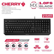 Cherry MX Mechanical Gaming Keyboard Full Size - MX1.0 FS NBL BLACK