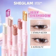 SHEGLAM Crystal Jelly Glaze Glitter Eyeshadow Stick Shimmer Sparkling Eyeshadow Pen Makeup Cosmetics