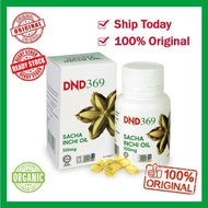 Ready Stock🔥100% Original DND369 Sacha Inchi Oil Softgel (1 Botol x 60 Biji) Original Organic Minyak Sacha Inchi Dr Nordin Omega 3 Halal