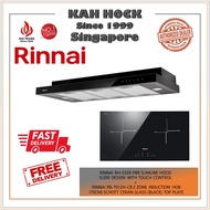 RINNAI RH-S329-PBR SLIMLINE HOOD + RINNAI RB-7012H-CB 2 ZONE INDUCTION HOB BUNDLE