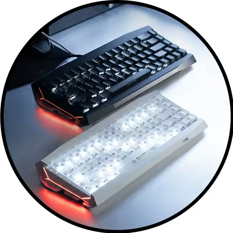 MSI X68K Magnetic Switch Mechanical Keyboard All-aluminum CNC 8K Return Customized Gaming Keyboard E