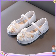 Old Beijing cloth shoes for children, baby gir ls, costume shoes, traditional Beijing children's clo