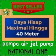 Mesin pompa air jet pump 40 meter 370 National sumur dalam eco