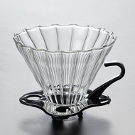 手冲咖啡套装Coffee Sharing Pot, Hand-brewed Coffee, Glass Brewing Pot, Hanging Coffee Funnel, Filter Cup, 
