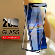 Transparent Full Cover Tempered Glass Sony Xperia XZ1 Compact XZ2 XZ3 XA XA1 XA2 XA3 1 10 Plus XZ4