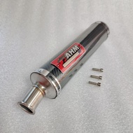 Exhaust/Ahm/for Ninja 150 ss rr 2stroke carbon