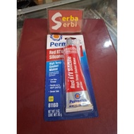 (PERMATEX Red Rtv SILICONE 85GRM) Rtv glue gasket maker