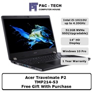 [Warehouse Sale] Acer Travelmate | Intel i5 | 8/16/32GB RAM | 512GB SSD | WIn 10 Pro | 1 Year Warran