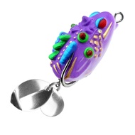 3.5cm 5.4g Double Sequin Lure Bait Wind Thunder Frog Special Bionic Bait with Flattened Reinforced H