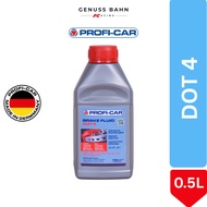 PROFI-CAR Brake Fluid DOT-4 - 500ml | Recommended For DOT 3/DOT 4 Requirements Car