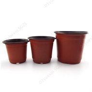 50pcs Plastic Pot Garden Planter Nursery Plant Grow Pots Cup for Flower Gardening Tools Home Tray Box Grow Pots Wholesale  SG2L