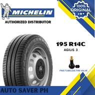 195 R14C Michelin Agilis 3 Tire - Commercial & Passenger Vehicles