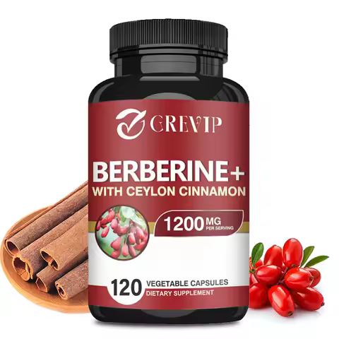 Berberine + Ceylon Cinnamon - Promotes Metabolism, Helps Cardiovascular and Gastrointestinal Health,
