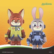 Pop Mart Mart Pop Mart Molly Nick Fox Judy Rabbit Crazy Animal City Trendy Play 100% Doll Elevator O