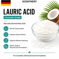 SCENTNERY Lauric Acid Cosmetic Grade | DIY Soap Making | Skincare & Personal Care Ingredient | Impor