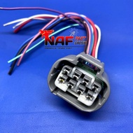 SOKET SOCKET HEADLAMP LAMPU DEPAN TOYOTA PIN 8 LED INNOVA V Q VENTURER FORTUNER VRZ GR SRZ ORIGINAL