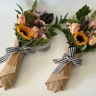 Burlap Wrap, Burlap craft, Sustainable bouquet