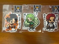 One Piece Stickers B side label