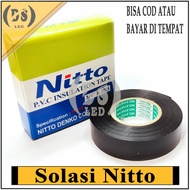 HITAM 25 Meter nitto Insulation / Black Nito Insulation / nitto Solatape Solastip