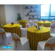 Round Table Cover Diameter 110 cm Height 75 cm (write the height in the notes)