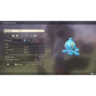 Pokemon Legends: Arceus - 6IV Manaphy