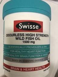 Swisse高濃度野生魚油1500mg