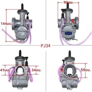 คาร์บูเรเตอร์ 34 มม. PJ34 สำหรับ Keihin Pj 34 200-300cc ยามาฮ่า Banshee YFZ350 TRX250R CR250 Blaster