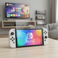 Nintendo Switch OLED  9H HD  Pelindung Skrin Kaca Terbaja 9H HD untuk Nintendo Switch OLED