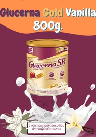Glucerna SR GOLD Vanilla 800 g. กลูเซอร์น่า เอสอาร์ โกลด์ กลิ่นวานิลลา 800 กรัม