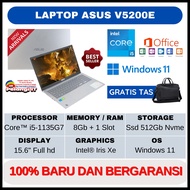 Laptop Asus Vivobook V5200E i5-1135G7 Ram 8gb Ssd 512gb 15.6" Full hd Nvidia Mx330 2Gb Windows 11