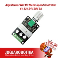 Adjustable PWM DC Motor Speed Controller 6V 12V 24V 28V 3A