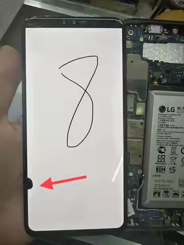 6.4" Original For LG V50 ThinQ LCD Display Touch Screen Digitizer Assembly For LG V40 ThinQ LCD Disp