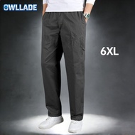 OWLLADE Cargo Pants Men In Green Plus Size FC999 2T