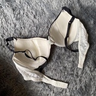 H&M Hush Lace Slung Bra 34B 34C 34D 36B 36C 38B 38C Thin Foam Bra