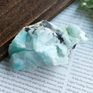 Blue Aragonite 雲南產地 藍文石 藍霰石 天然礦石 原礦