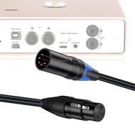 EC XLR Male Female 3Pin to XLR Female Male 5Pin Audioed Cable Line DMX512 Cord Wire