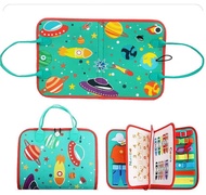 Busy Board Montessori Toys for 1-5 Year Old Boys Girls Educational Travel Toys Sensory Toys for Todd