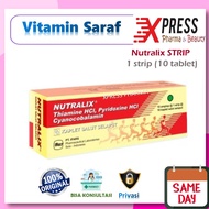 Xpress Nutralix STRIP Contains 10 Tablets Medicine For Vitamin Complex Complex B1 B2 B 12 Nutraliks 