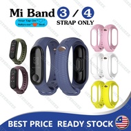 Silicone Strap For Xiaomi Mi Band 3 4 Strap Silicone Watch Wristband For Miband Strap Smart Bracelet Miband 5 Case