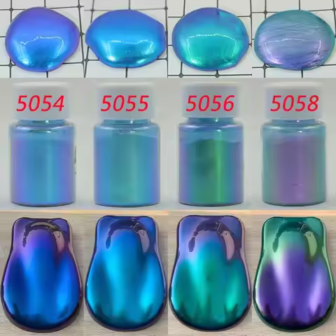 10g/Bag Chameleon Powder, Upgrade Color Shift Mica Powder for Epoxy Resin, Pearl Pigment Powder for