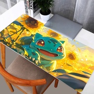 Mouse Pad Gaming Large Bulbasaur  Pikachu Dywan Gamer Keyboard Desk Mat Table Carpet Mousepad XXL 90
