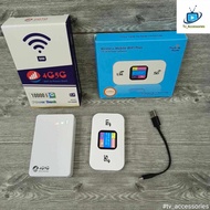 2in1 powerbank + portable wifi modem ( sim card) 4g 5g wifi router share hotspot internet mesin unli