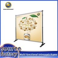 Pendirian paparan pengiklanan, pertunjukan skrin pantas, pameran poster