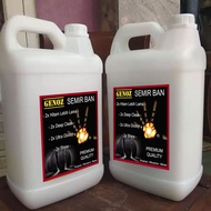 5 Liter GENOZ Semir Ban 5 Liter / Pengkilap Ban / Penghitam Ban Mobil Ban Motor - Murah - 5 Liter