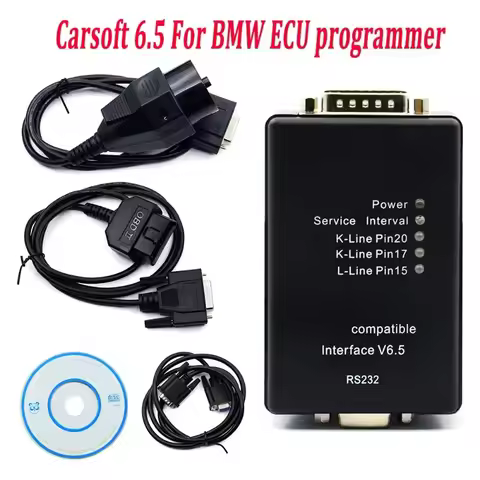 Carsoft 6.5 ECU Programmer for BMW E30/ E31/E32/E34/E36/E38/E60