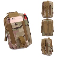 HY-# Summer molleMountaineering Oxford Cloth Small Waist Bag Wholesale Men's Army Camouflage Outdoor Sports Mobile Phone