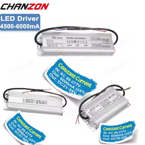 160w 200w 320w Constant Current Waterproof Ip67 Led Driver 4500ma 6000ma 4800ma high Power Supply Li