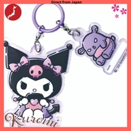 J's Planning Sanrio Umbrella Charm Kuromi Size: [Kuromi] H57×W47mm [Bak] H36×W25mm AKR026