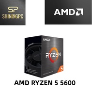 AMD Ryzen 5 5600 - Ryzen 5 5000 Series Vermeer (Zen 3) 6-Core 3.5 GHz Socket AM4 65W Desktop Processor - 100-100000927BO